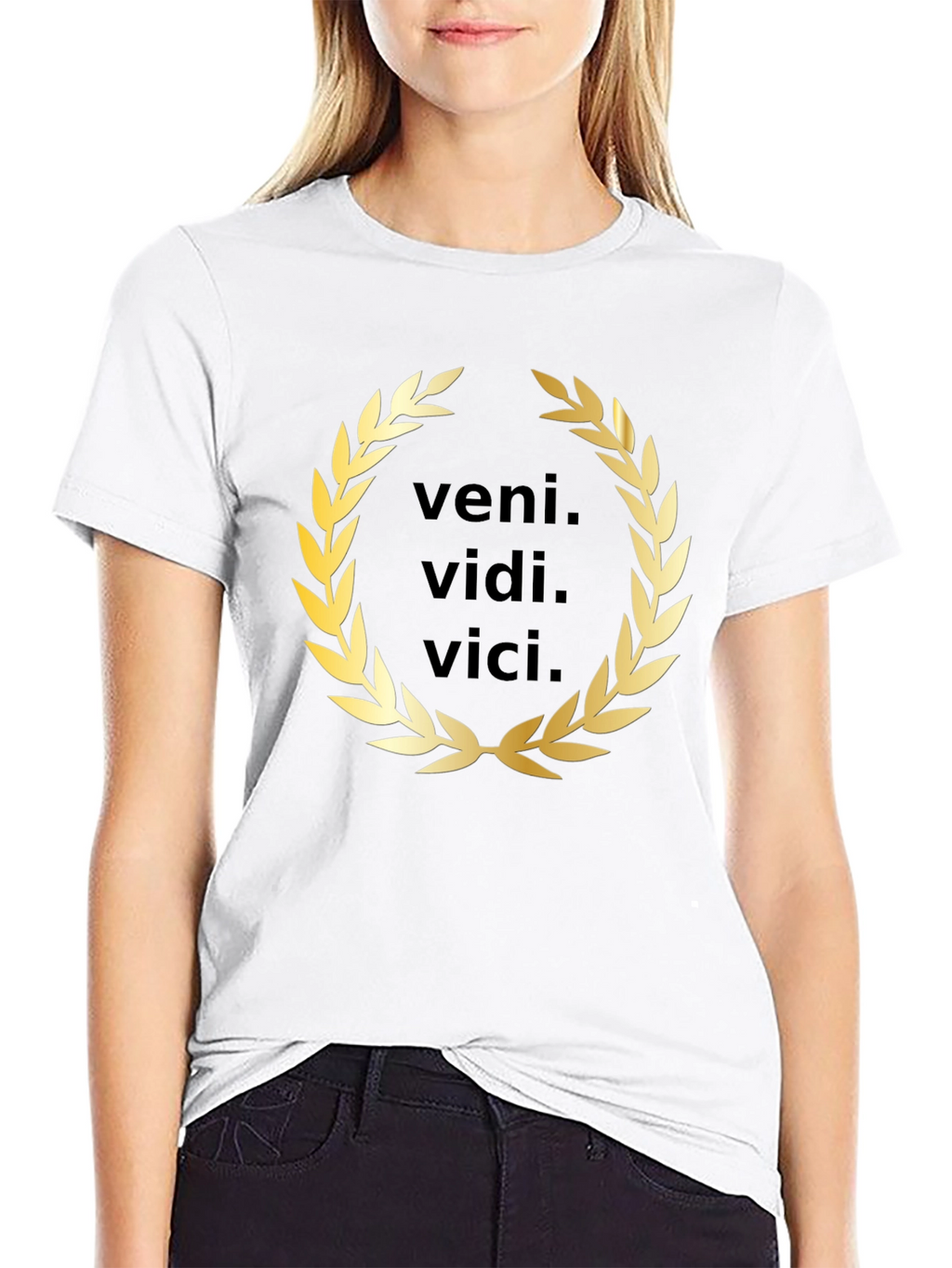 Veni Vidi Vici T-Shirt - Classic Latin Phrase