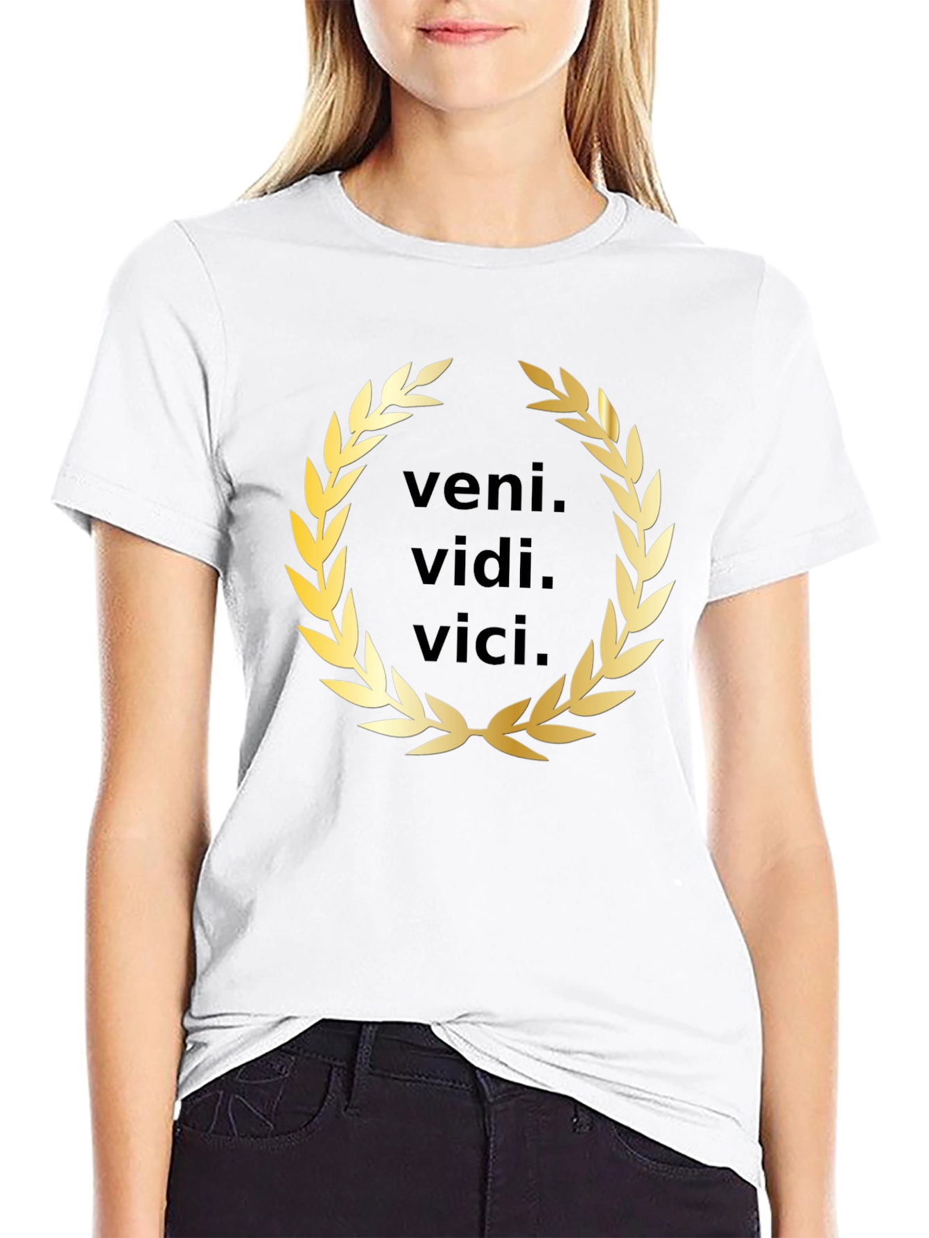 Veni Vidi Vici T-Shirt - Classic Latin Phrase
