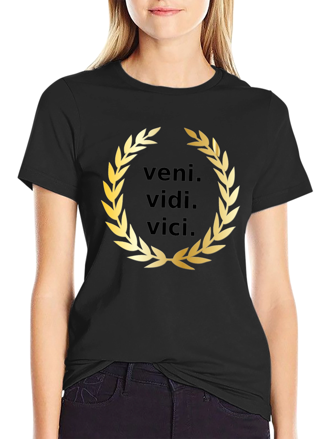 Veni Vidi Vici T-Shirt - Classic Latin Phrase