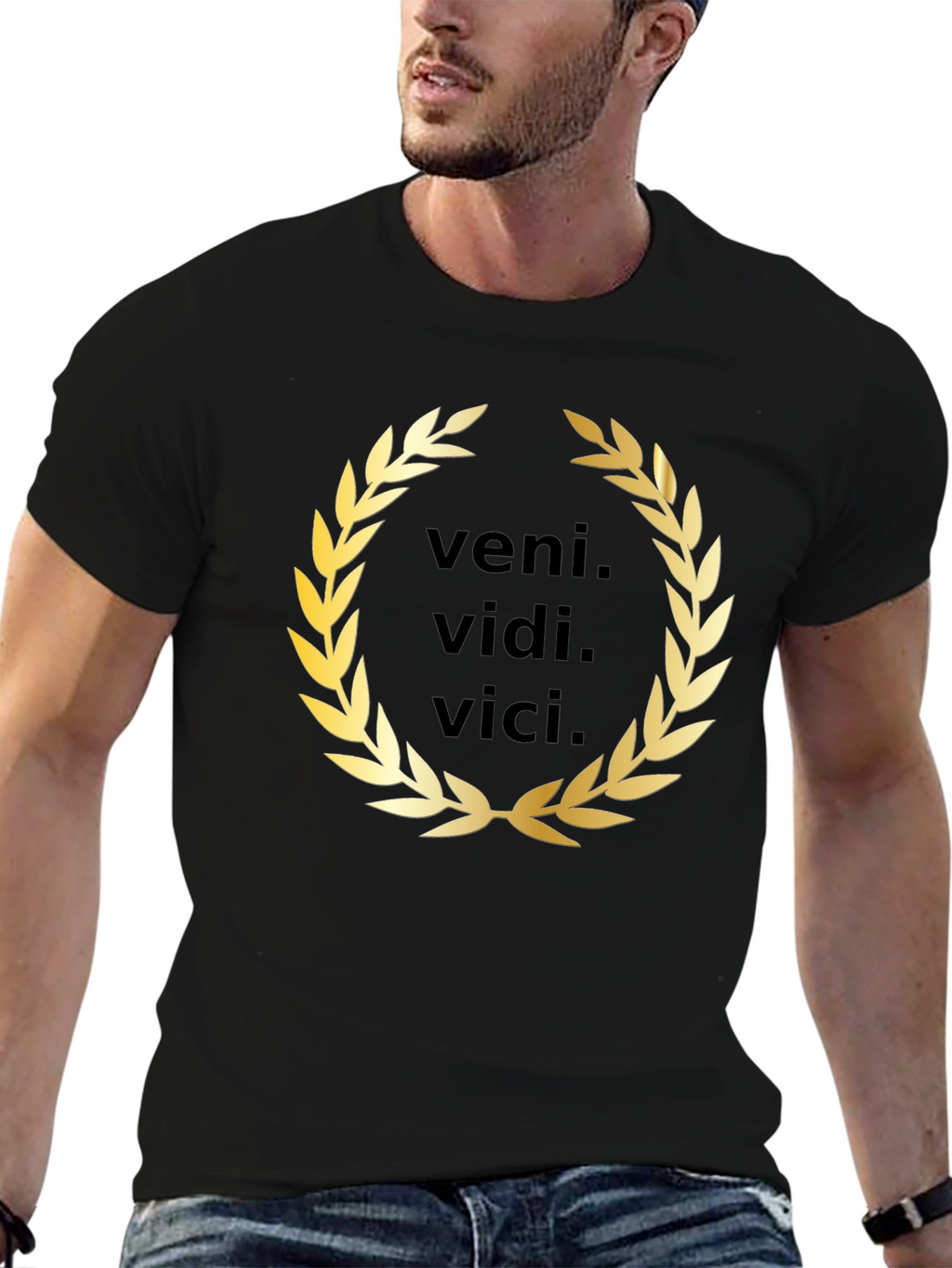 Veni Vidi Vici T-Shirt - Classic Latin Phrase