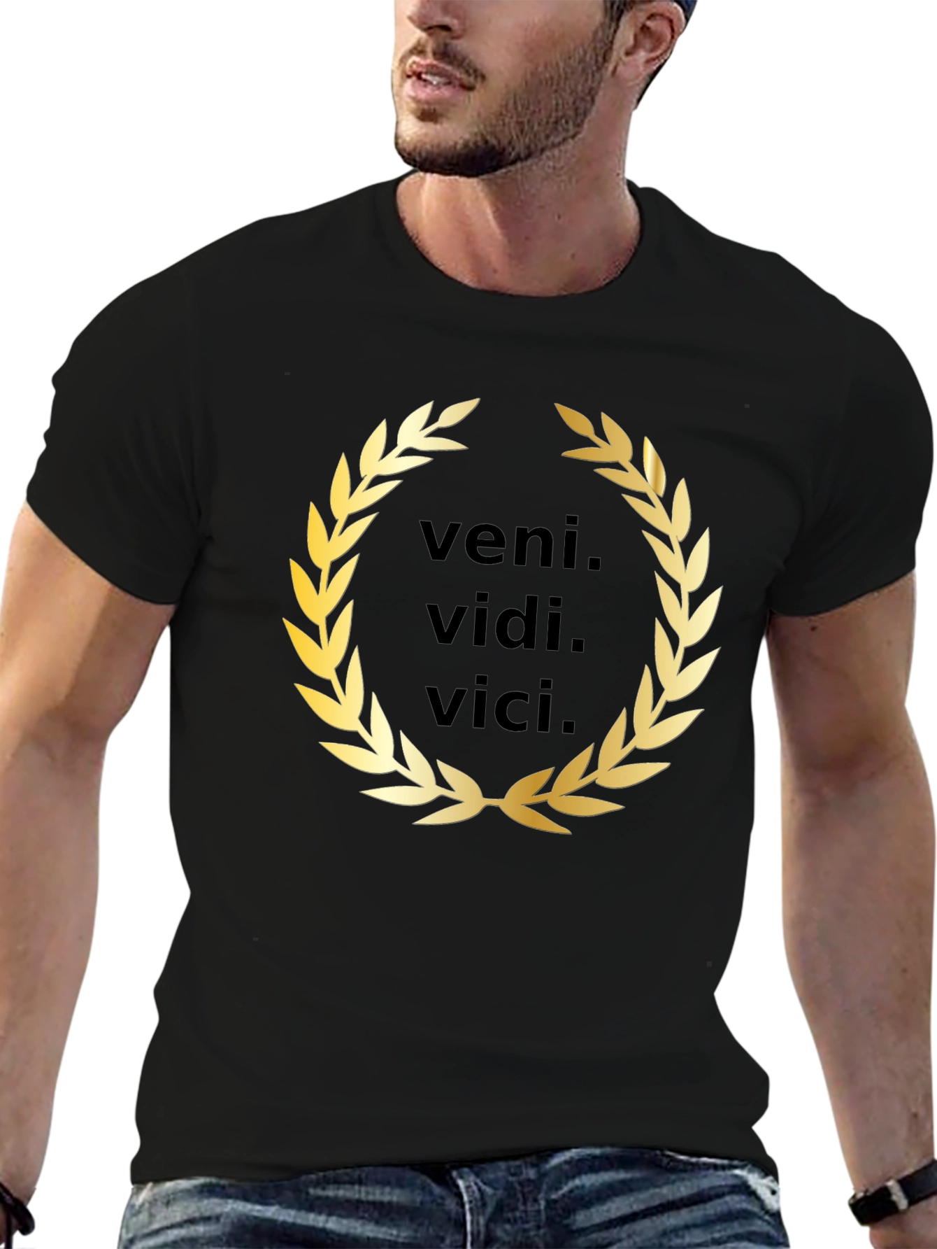 Veni Vidi Vici T-Shirt - Classic Latin Phrase