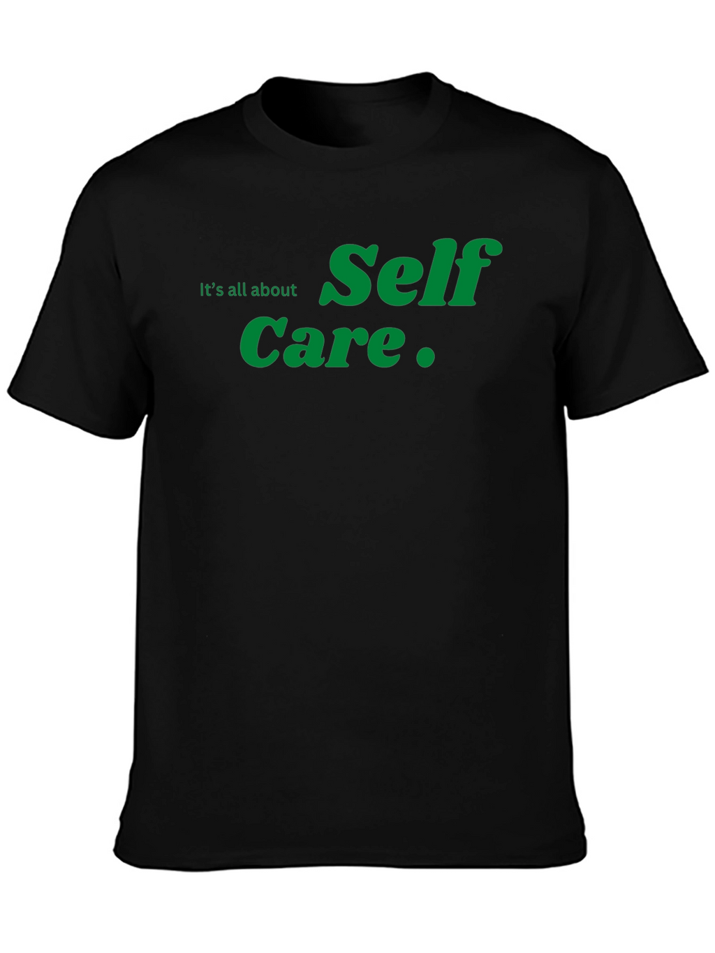Self Care Graphic Tee - Unisex Black T-Shirt