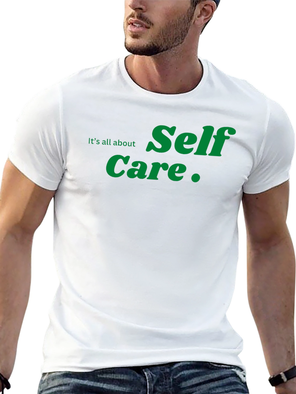 Self Care Graphic Tee - Unisex Black T-Shirt