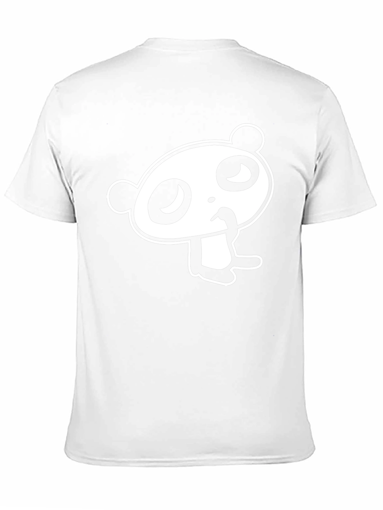 Cartoon Panda Graphic T-Shirt