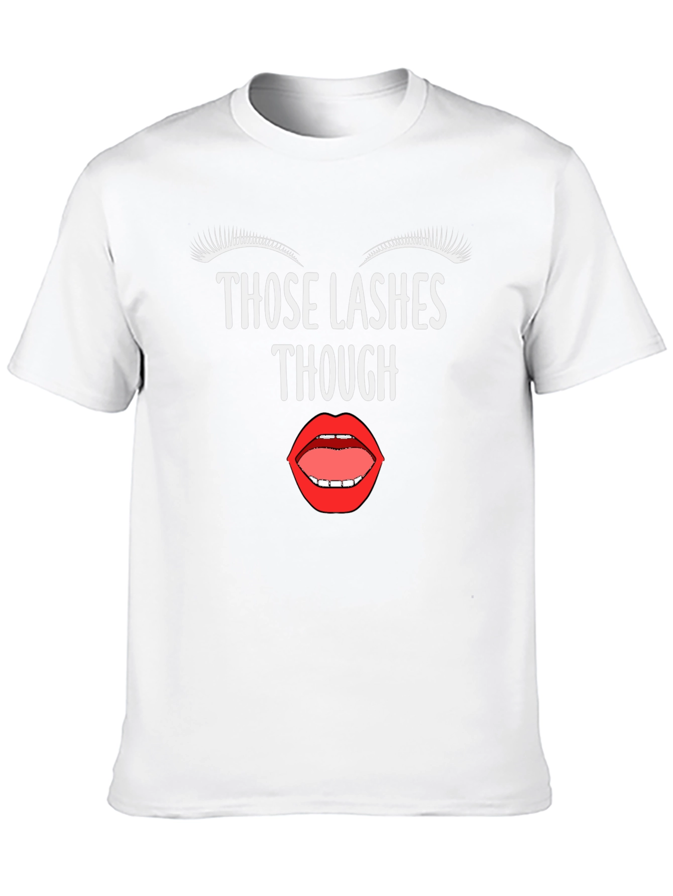 Lashes Though Graphic Tee - Unisex Fashion