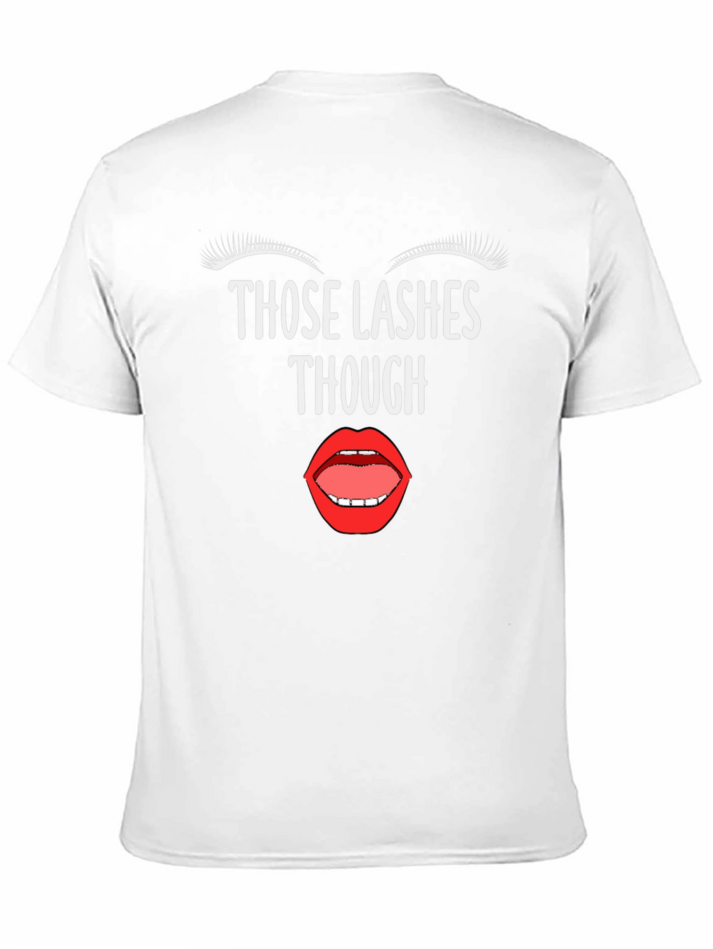 Lashes Though Graphic Tee - Unisex Fashion