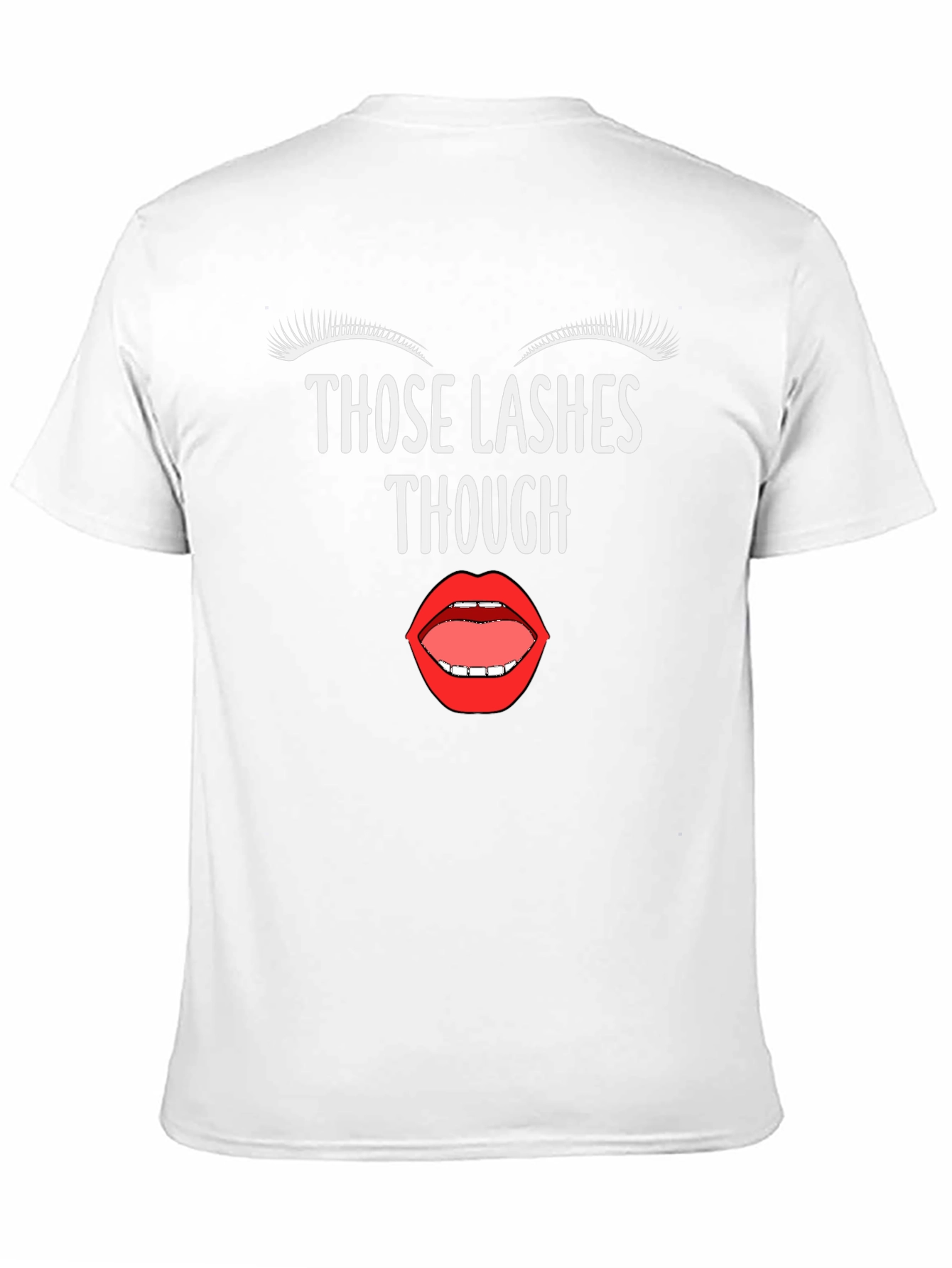 Lashes Though Graphic Tee - Unisex Fashion