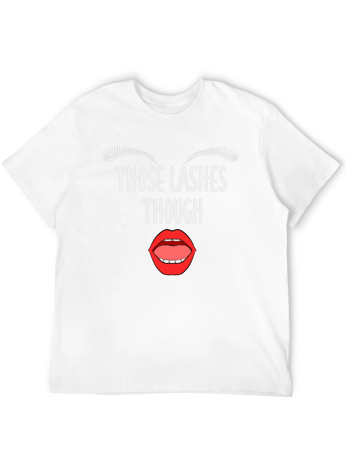 Lashes Though Graphic Tee - Unisex Fashion
