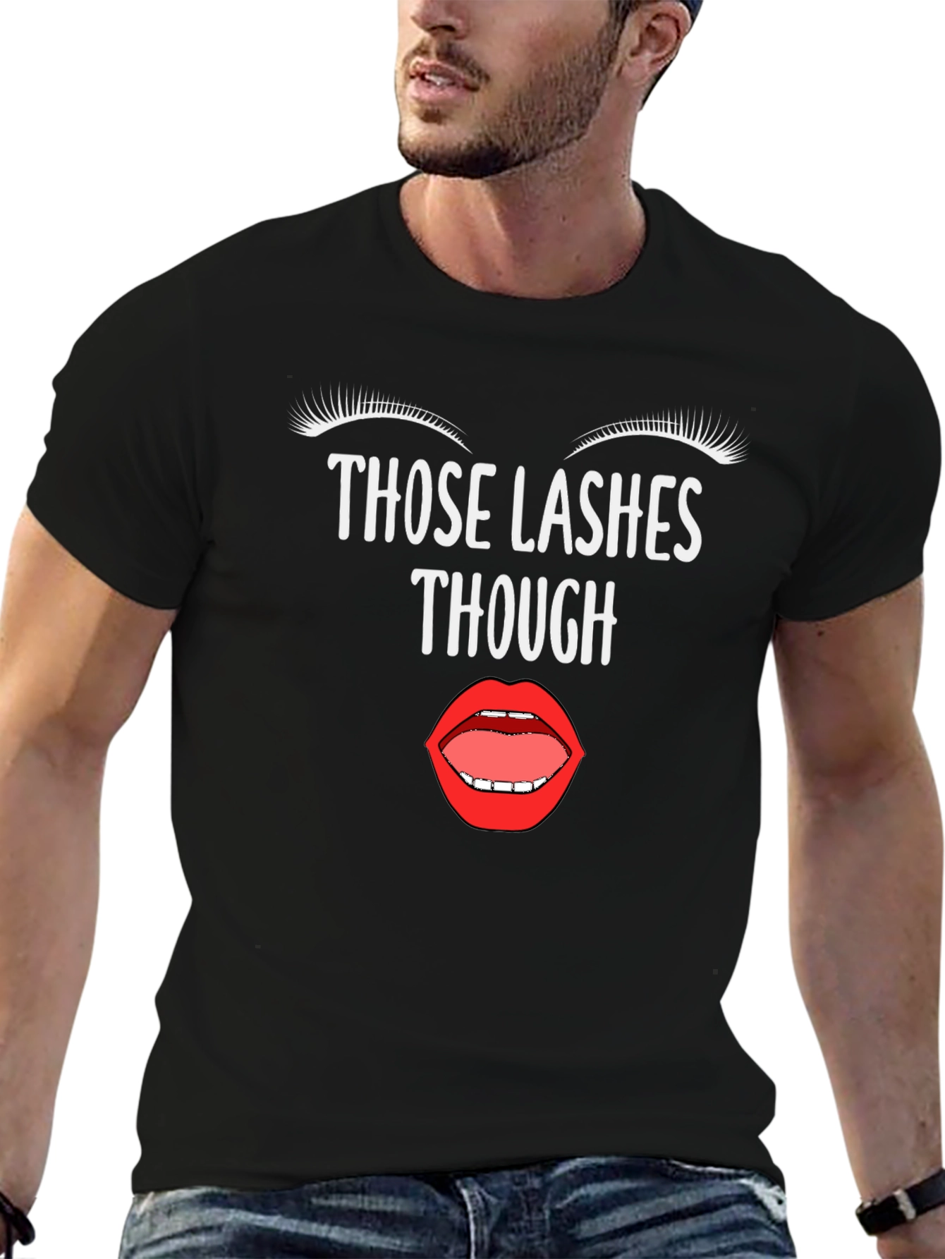 Lashes Though Graphic Tee - Unisex Fashion