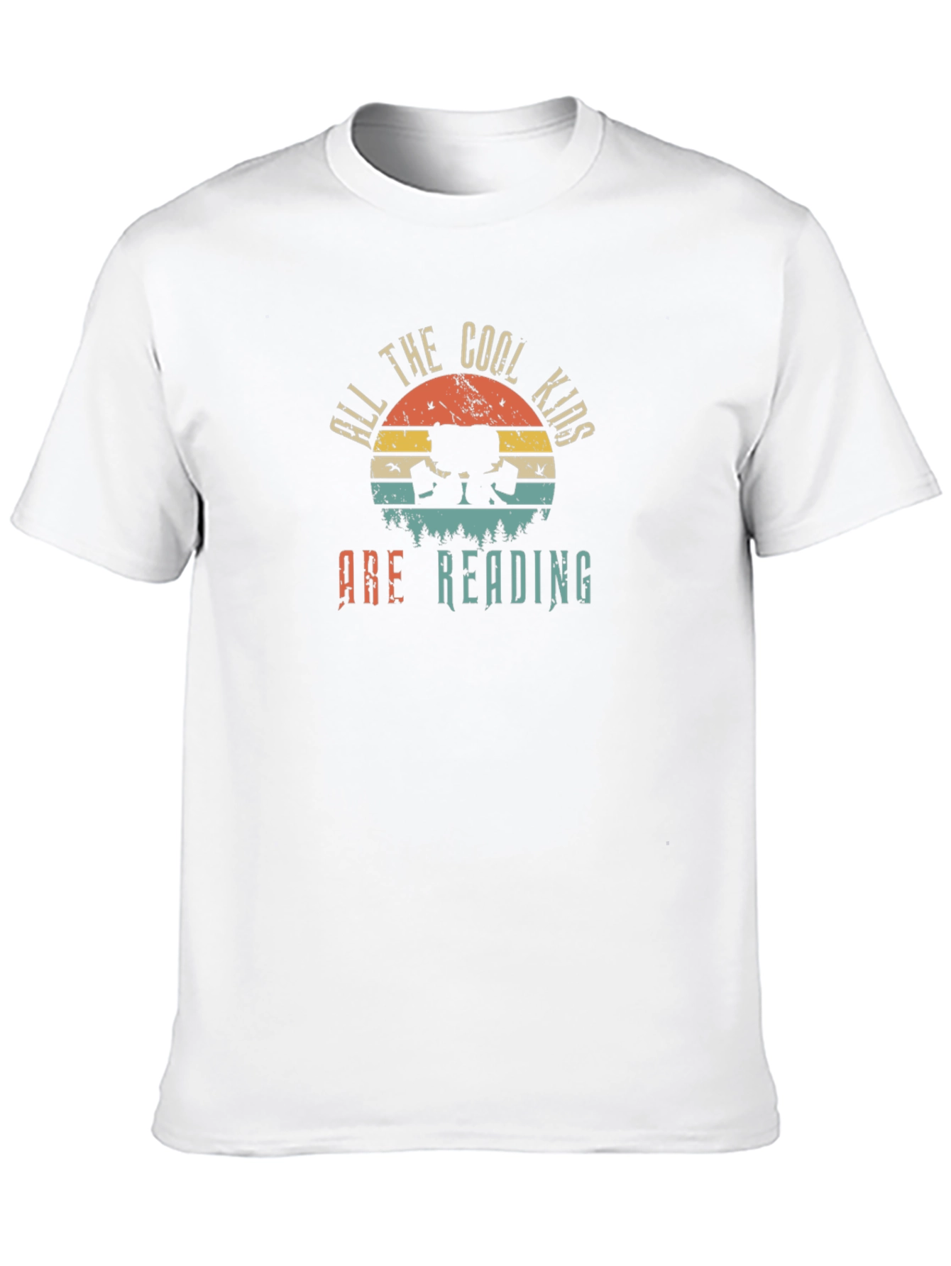 Cool Kids Reading Graphic T-Shirt