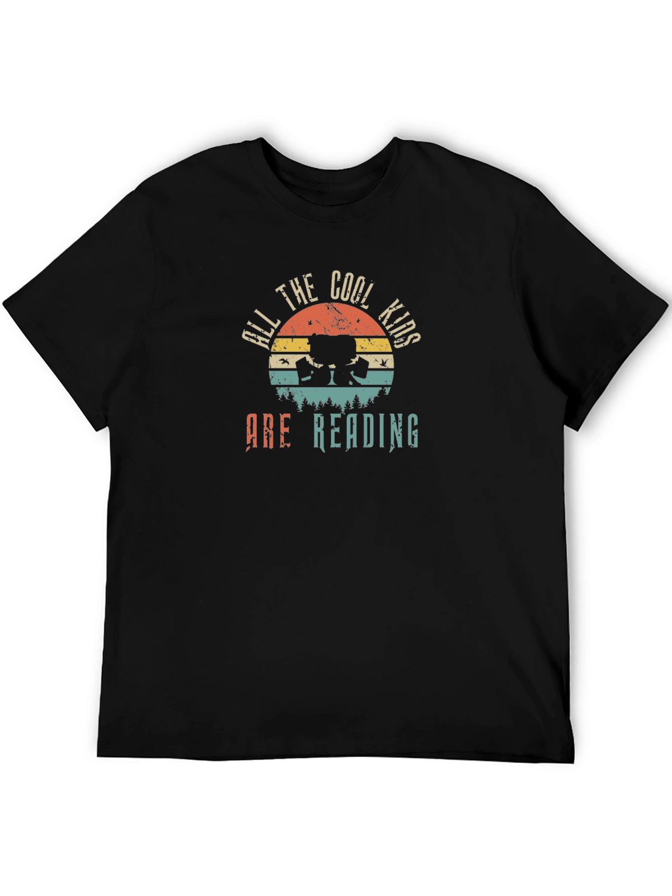 Cool Kids Reading Graphic T-Shirt