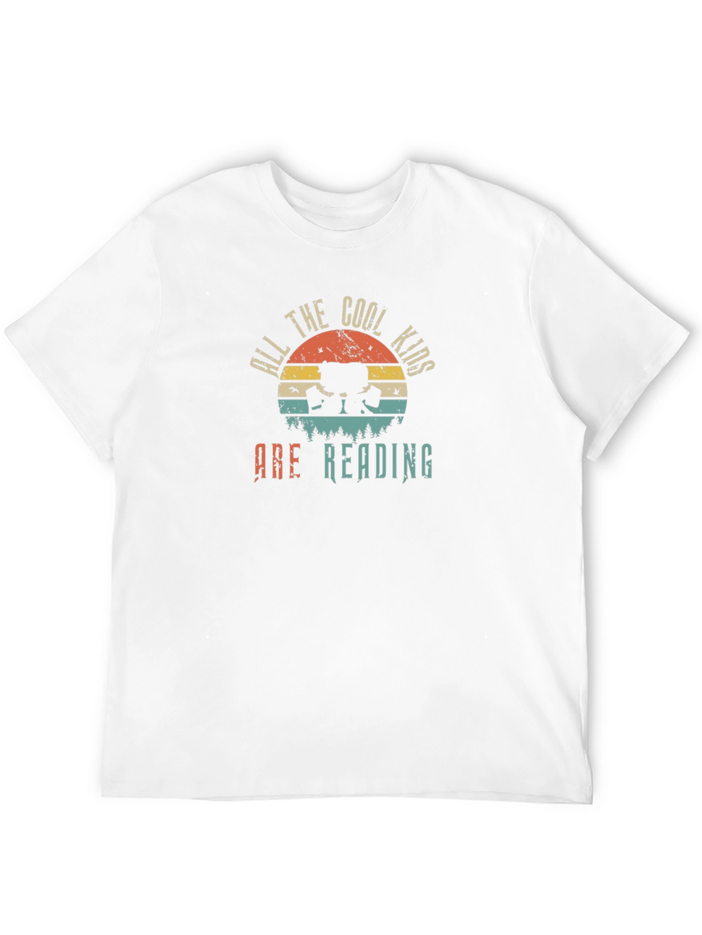Cool Kids Reading Graphic T-Shirt