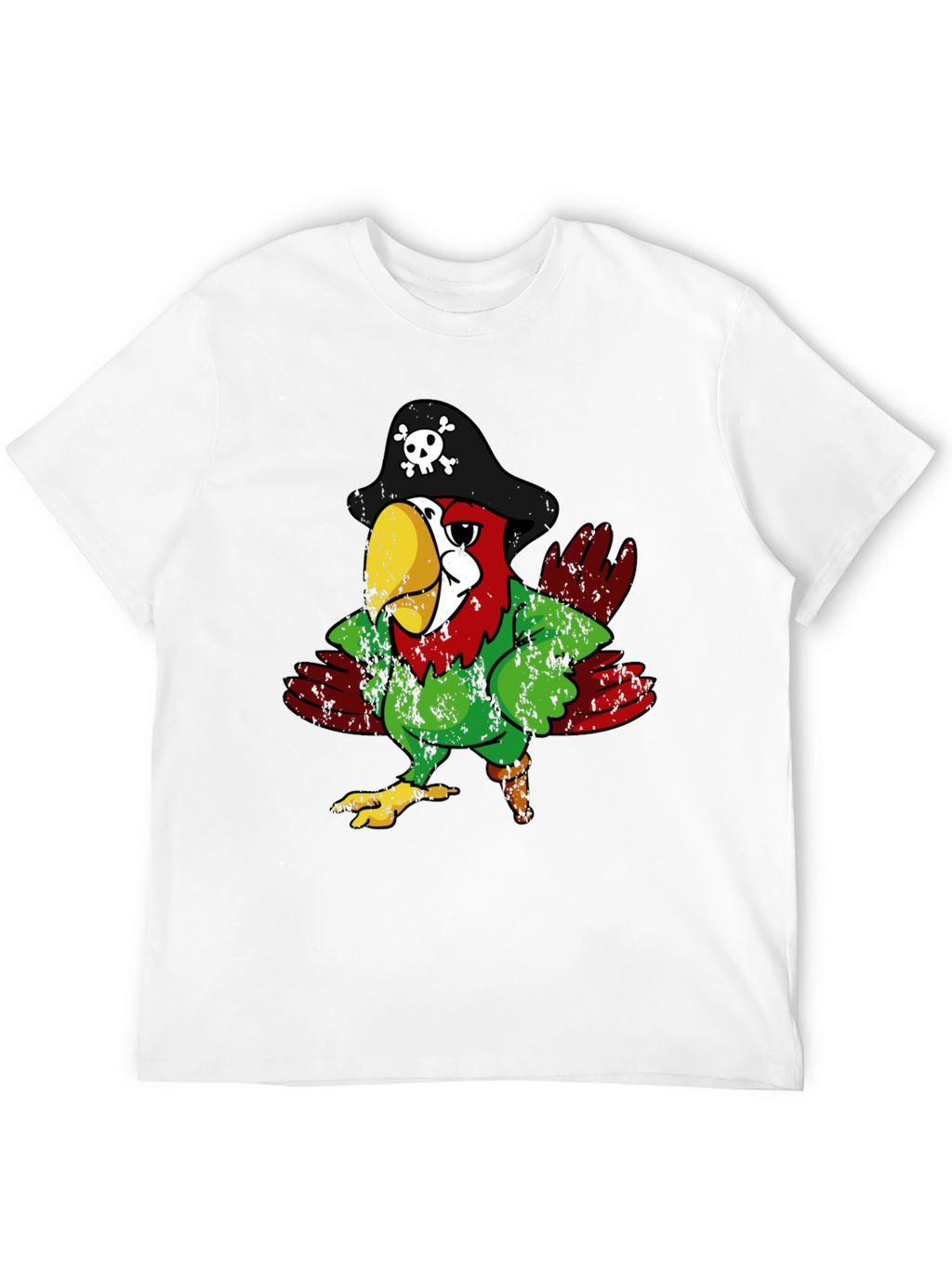 Pirate Parrot Graphic T-Shirt