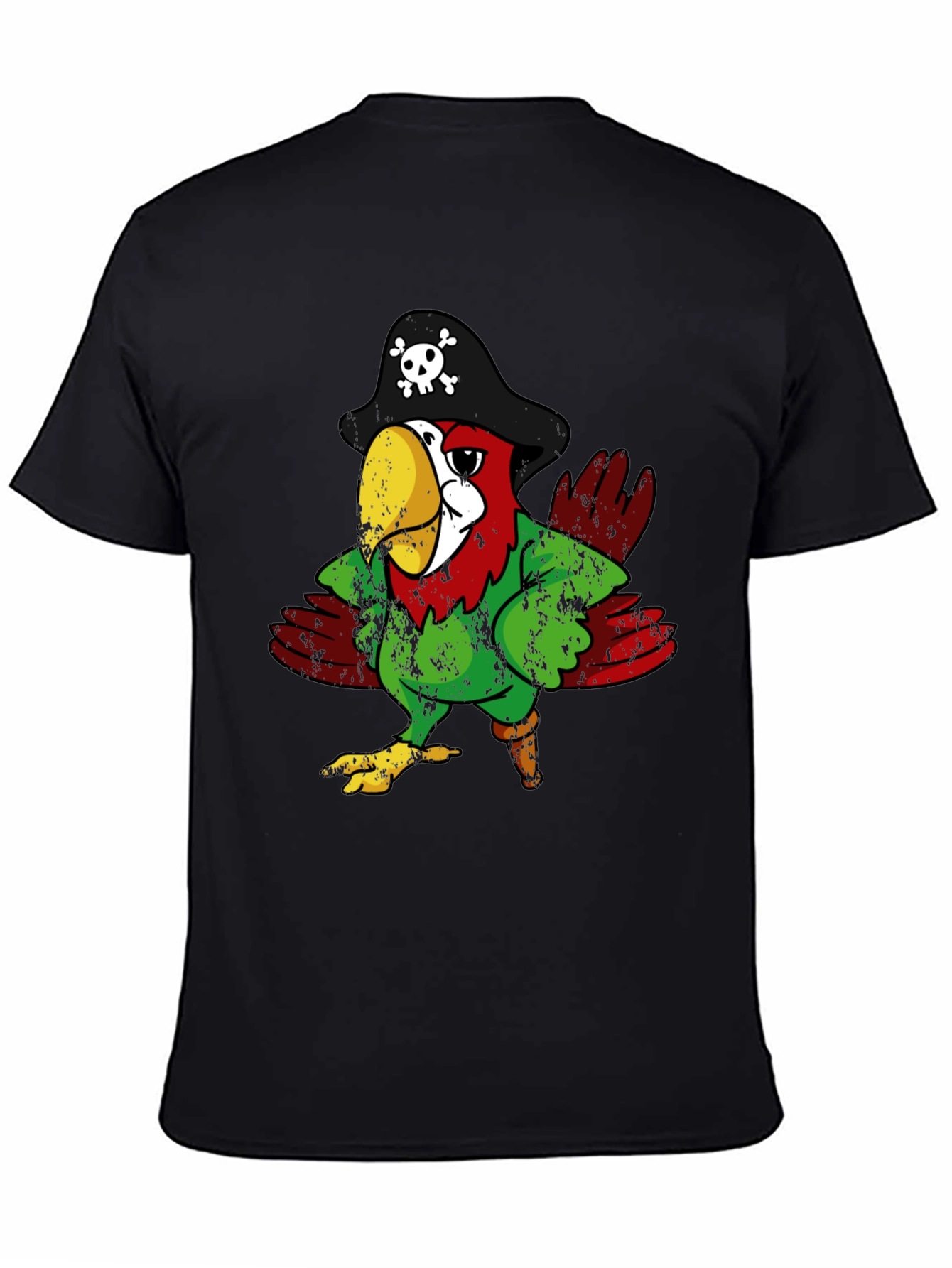 Pirate Parrot Graphic T-Shirt