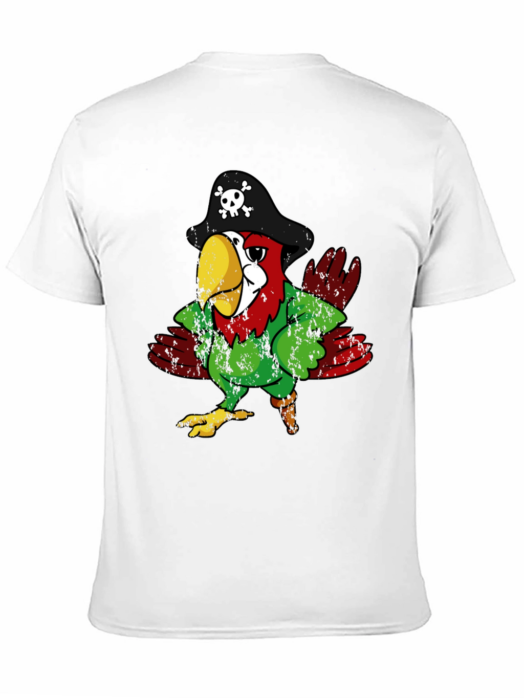 Pirate Parrot Graphic T-Shirt