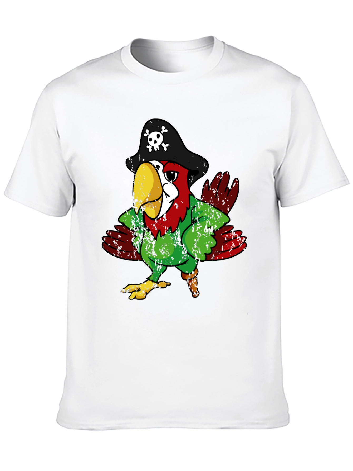 Pirate Parrot Graphic T-Shirt