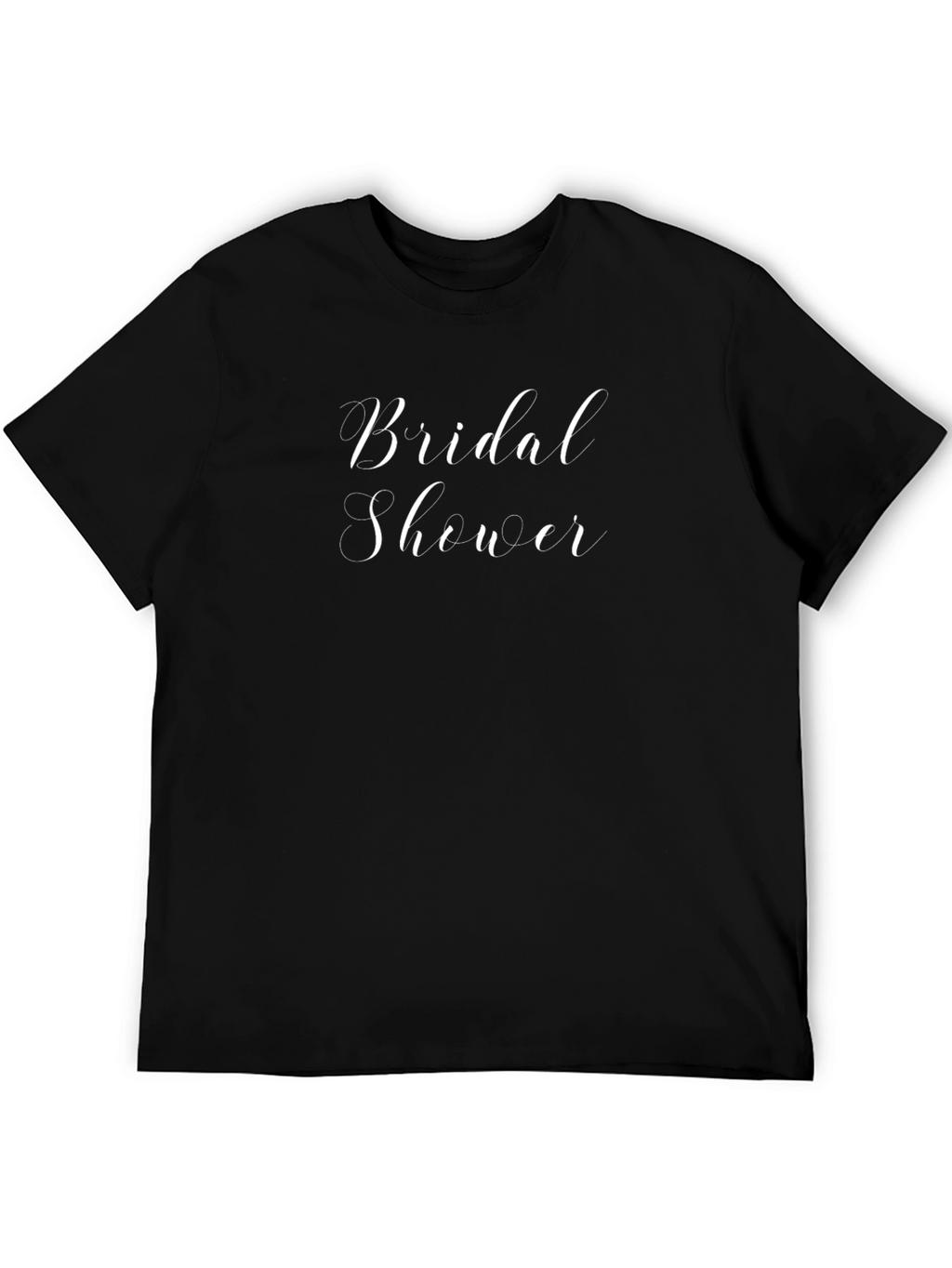 Bridal Shower T-Shirt - Elegant Script Design