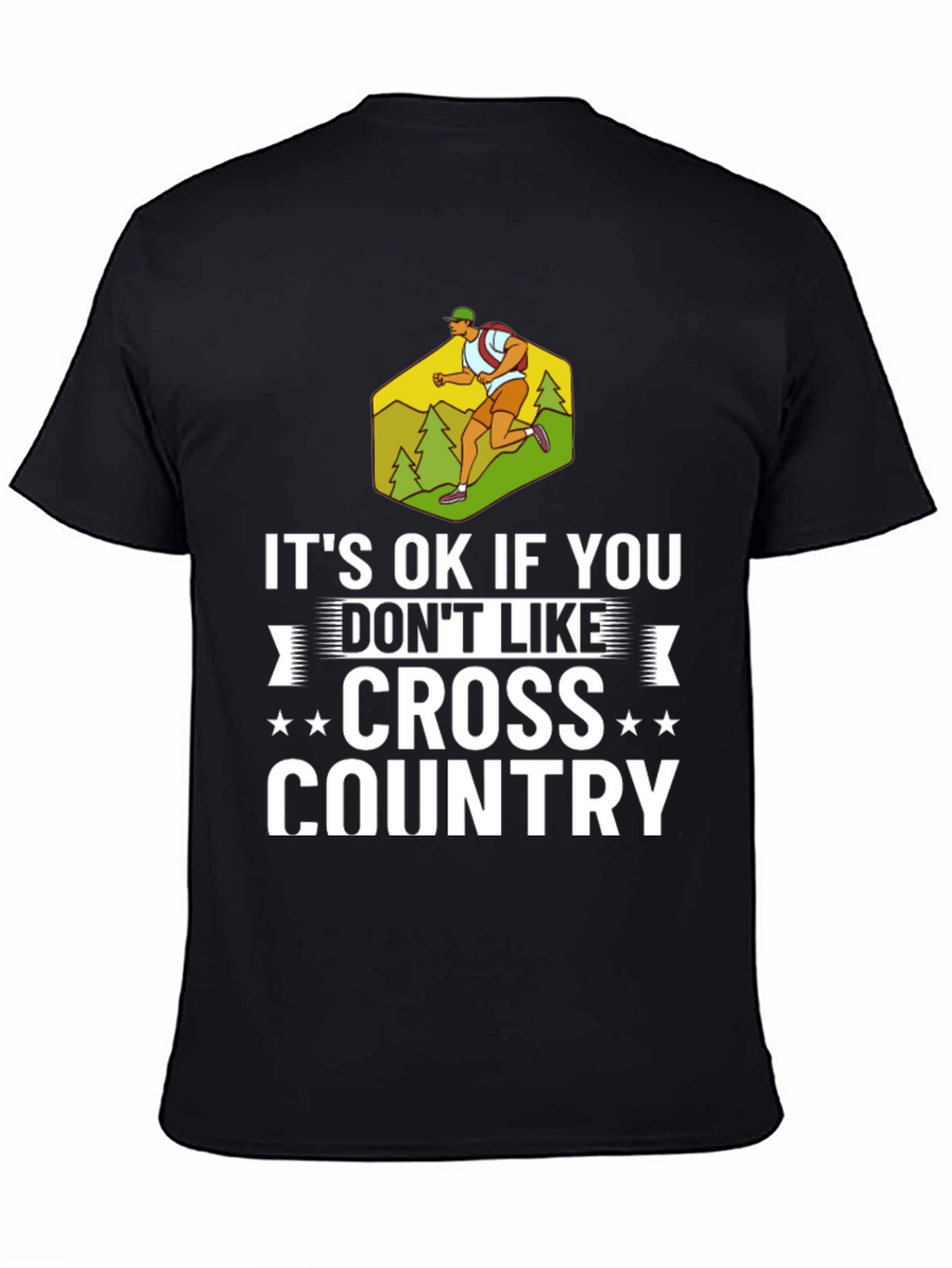 Cross Country Runner Graphic Tee - Unisex T-Shirt