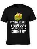 Cross Country Runner Graphic Tee - Unisex T-Shirt