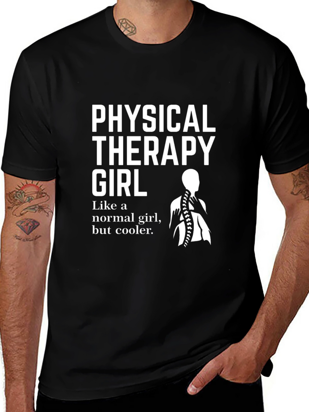 Physical Therapy Girl T-Shirt - Cool Therapist Tee