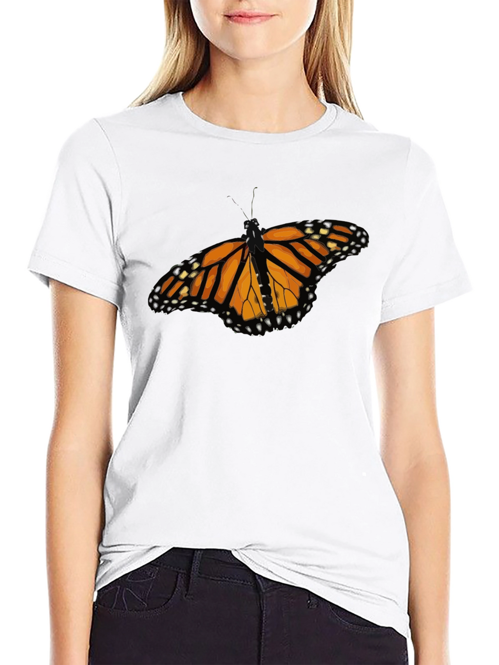 Monarch Butterfly Graphic T-Shirt