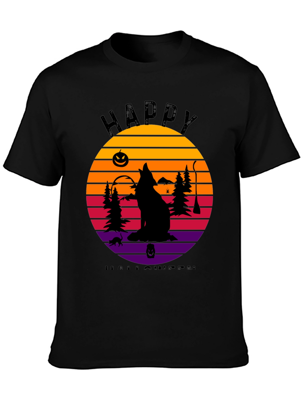 Happy Halloween Graphic T-Shirt