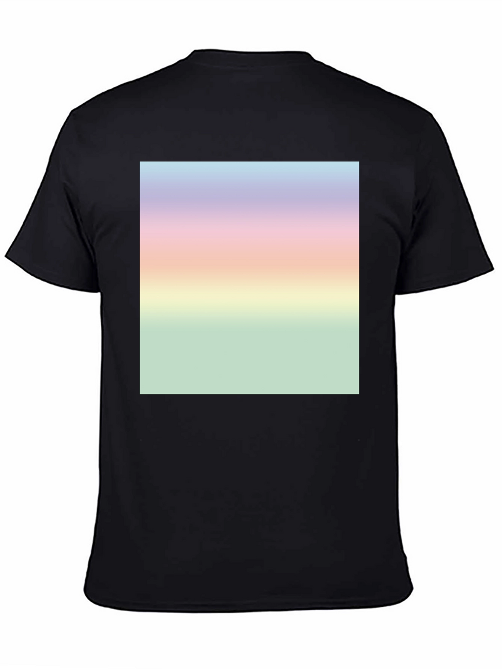 Pastel Gradient T-Shirt - Stylish & Unique Design