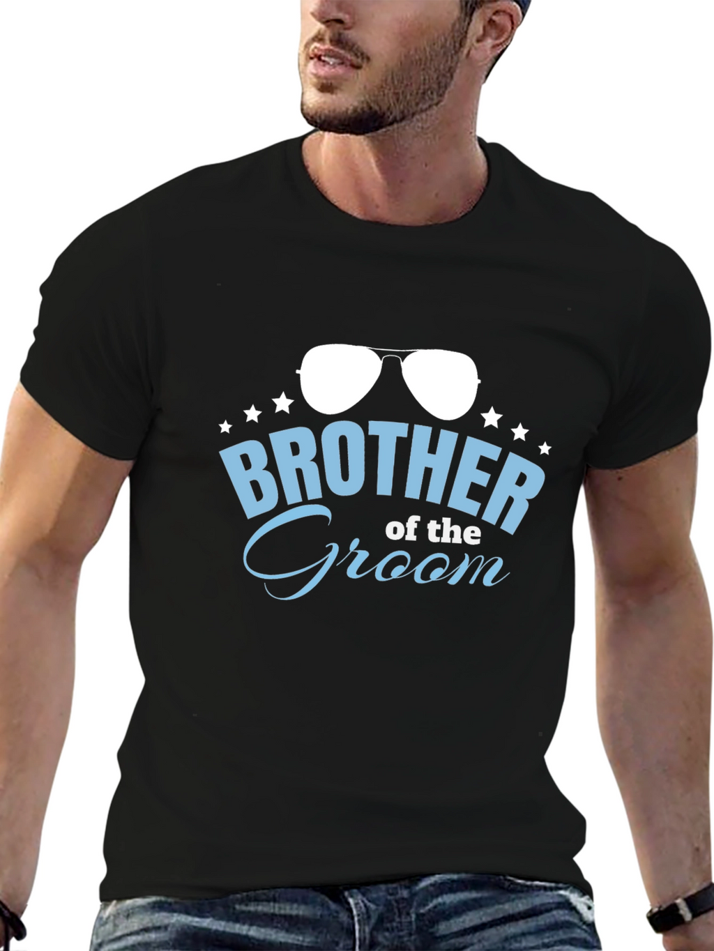 Brother of the Groom T-Shirt - Wedding Party Apparel