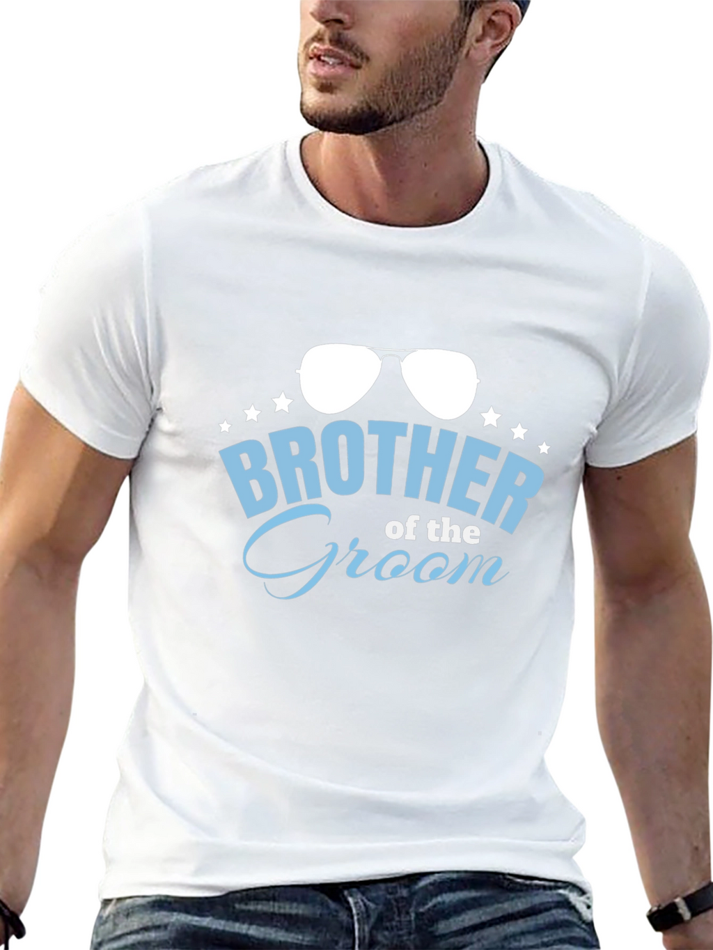 Brother of the Groom T-Shirt - Wedding Party Apparel