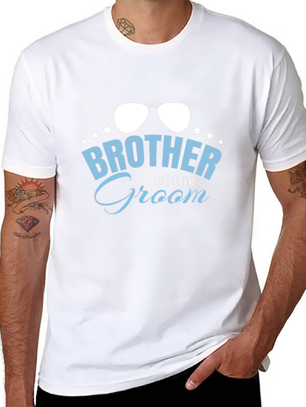 Brother of the Groom T-Shirt - Wedding Party Apparel