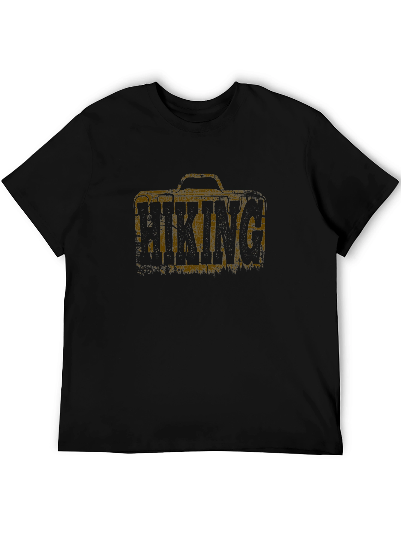 Hiking Adventure Graphic Tee - Black