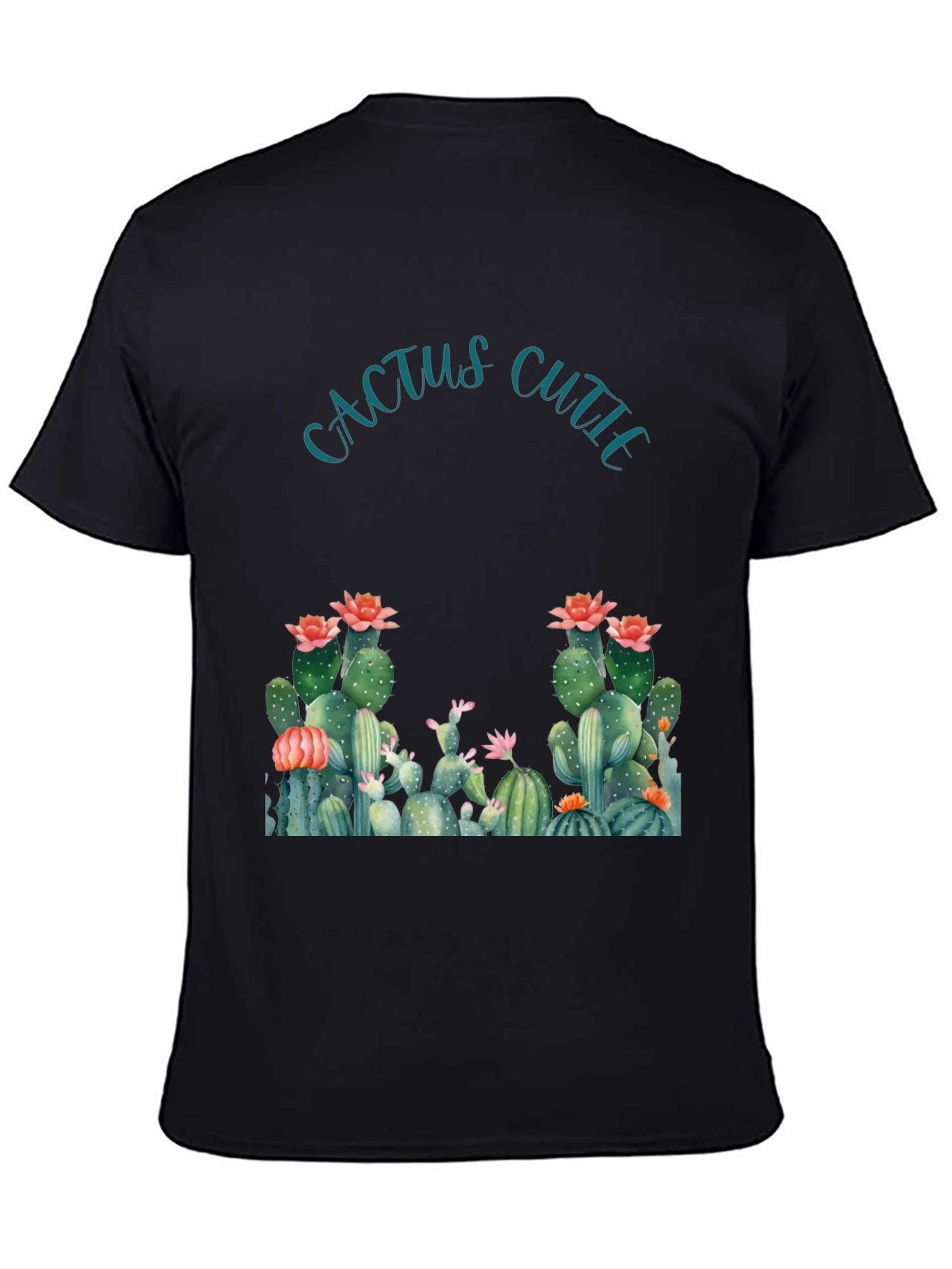 Cactus Cutie Graphic Tee - Soft Cotton Blend