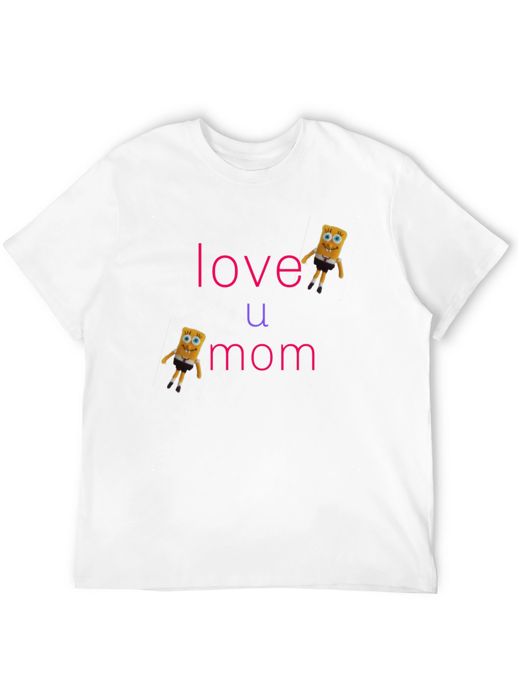 Love You Mom T-Shirt - Spongebob Edition