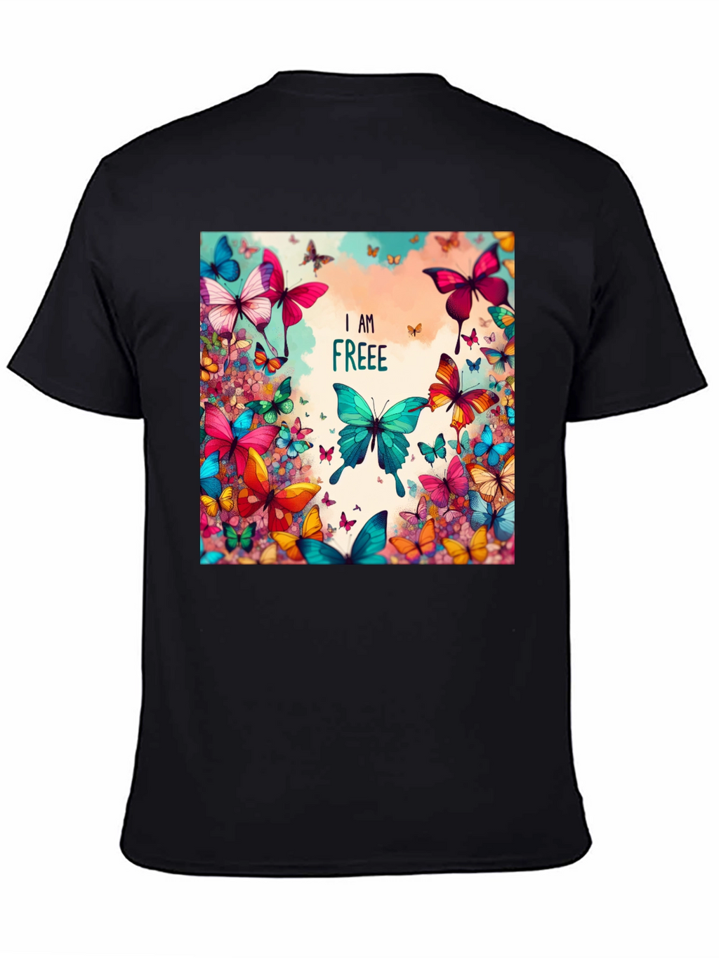I am Free Butterfly T-Shirt