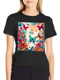 I am Free Butterfly T-Shirt
