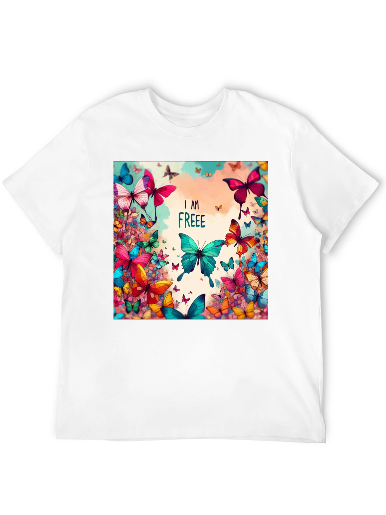 I am Free Butterfly T-Shirt