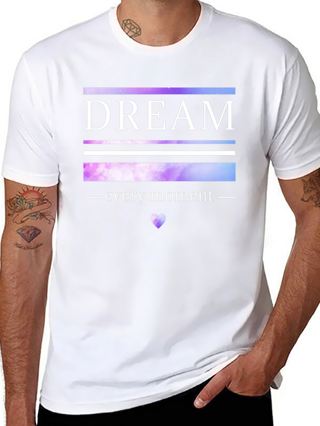 Dream Every Moment Graphic Tee - Stylish Comfort