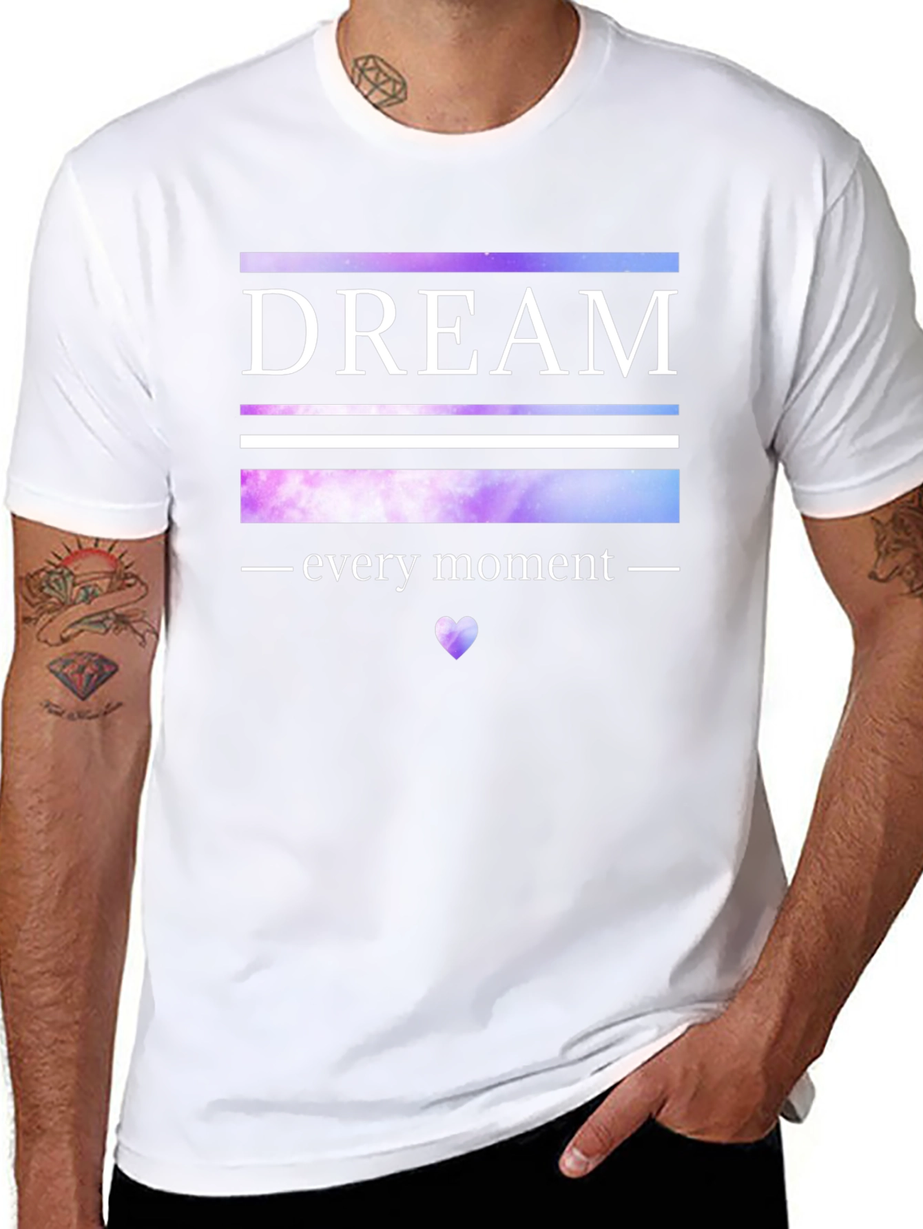Dream Every Moment Graphic Tee - Stylish Comfort