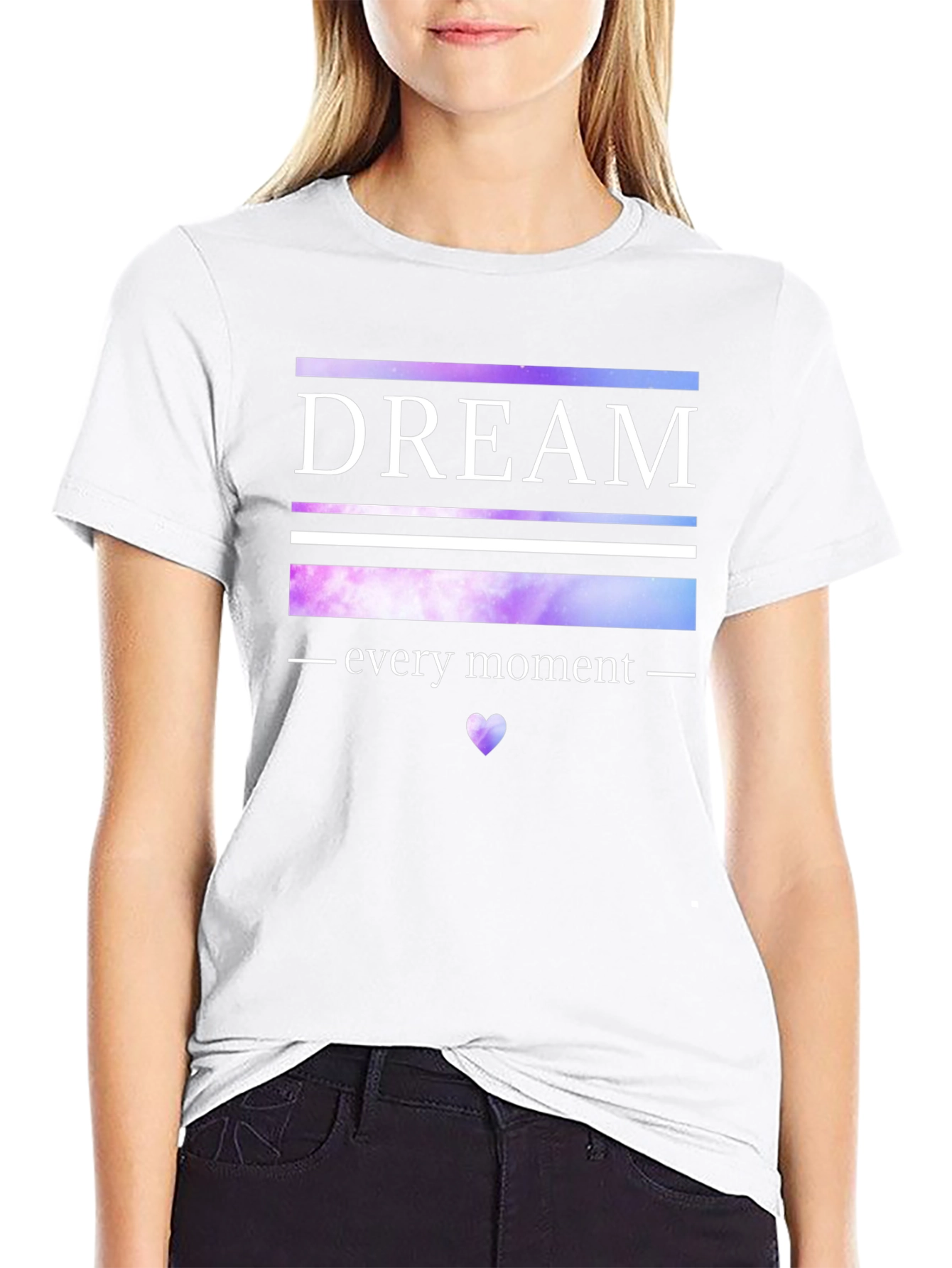 Dream Every Moment Graphic Tee - Stylish Comfort