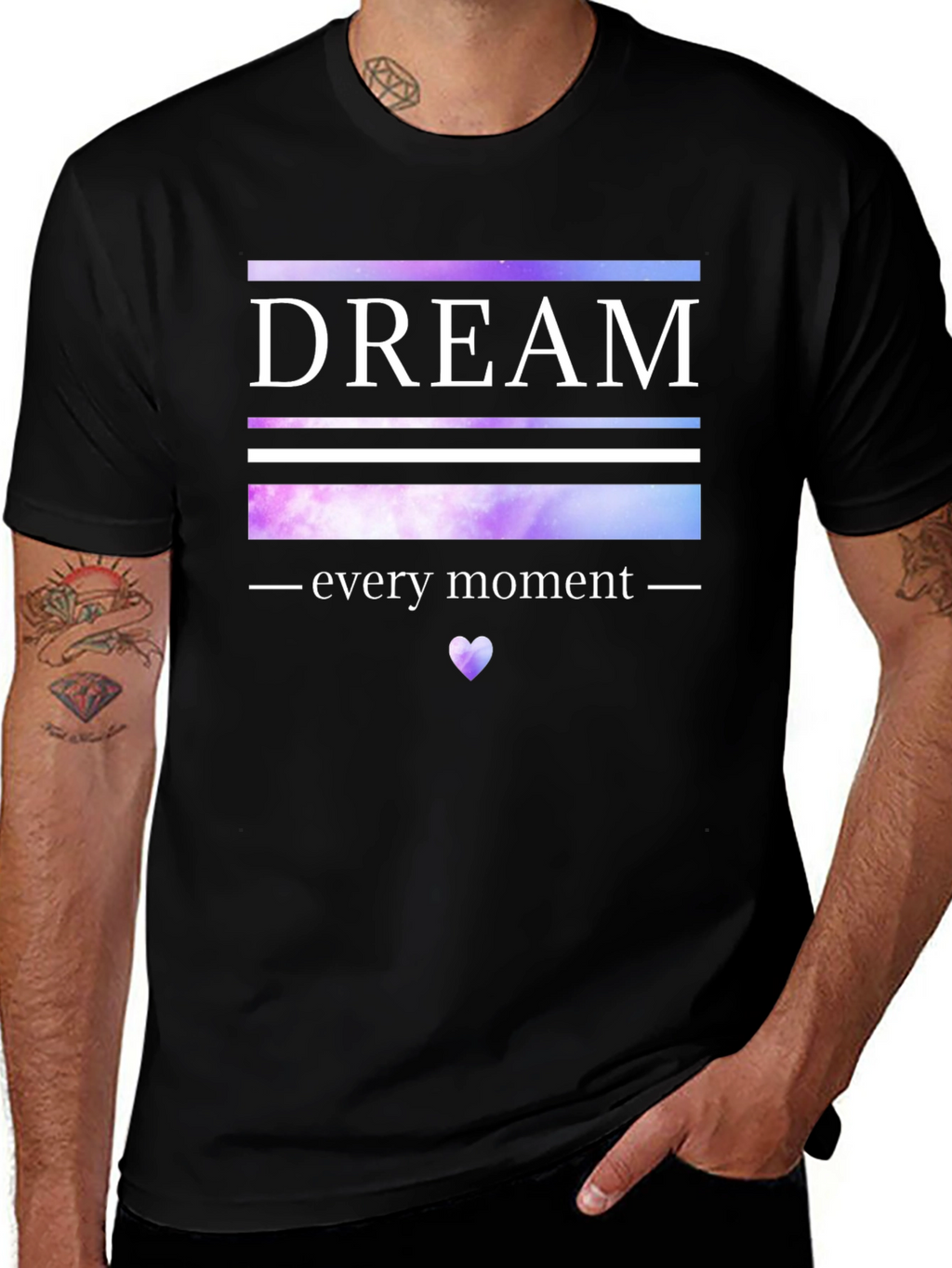 Dream Every Moment Graphic Tee - Stylish Comfort
