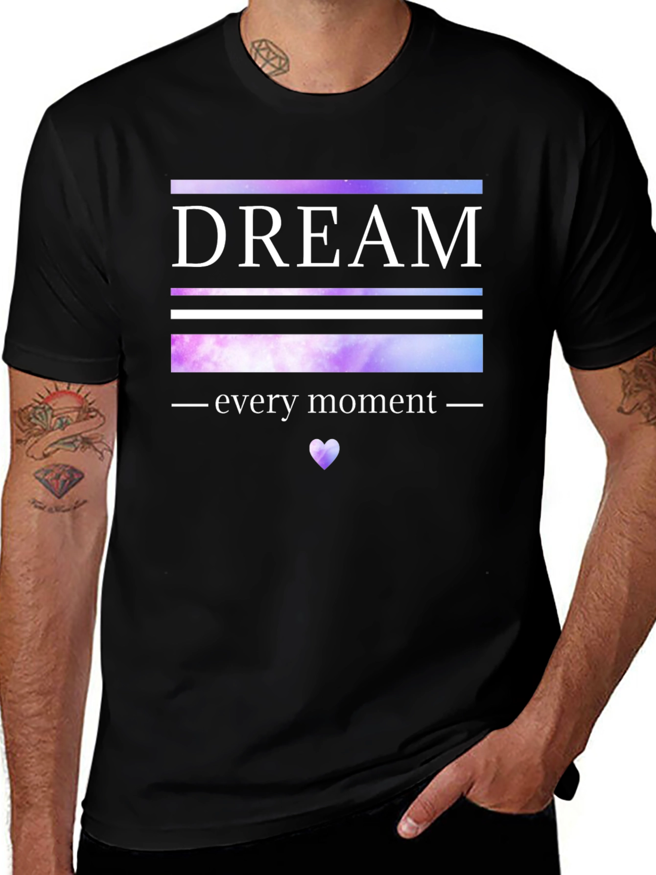 Dream Every Moment Graphic Tee - Stylish Comfort