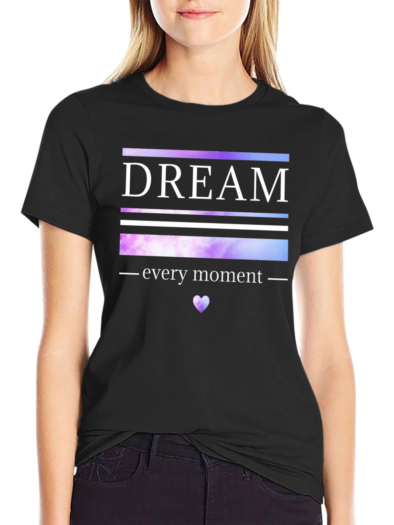 Dream Every Moment Graphic Tee - Stylish Comfort