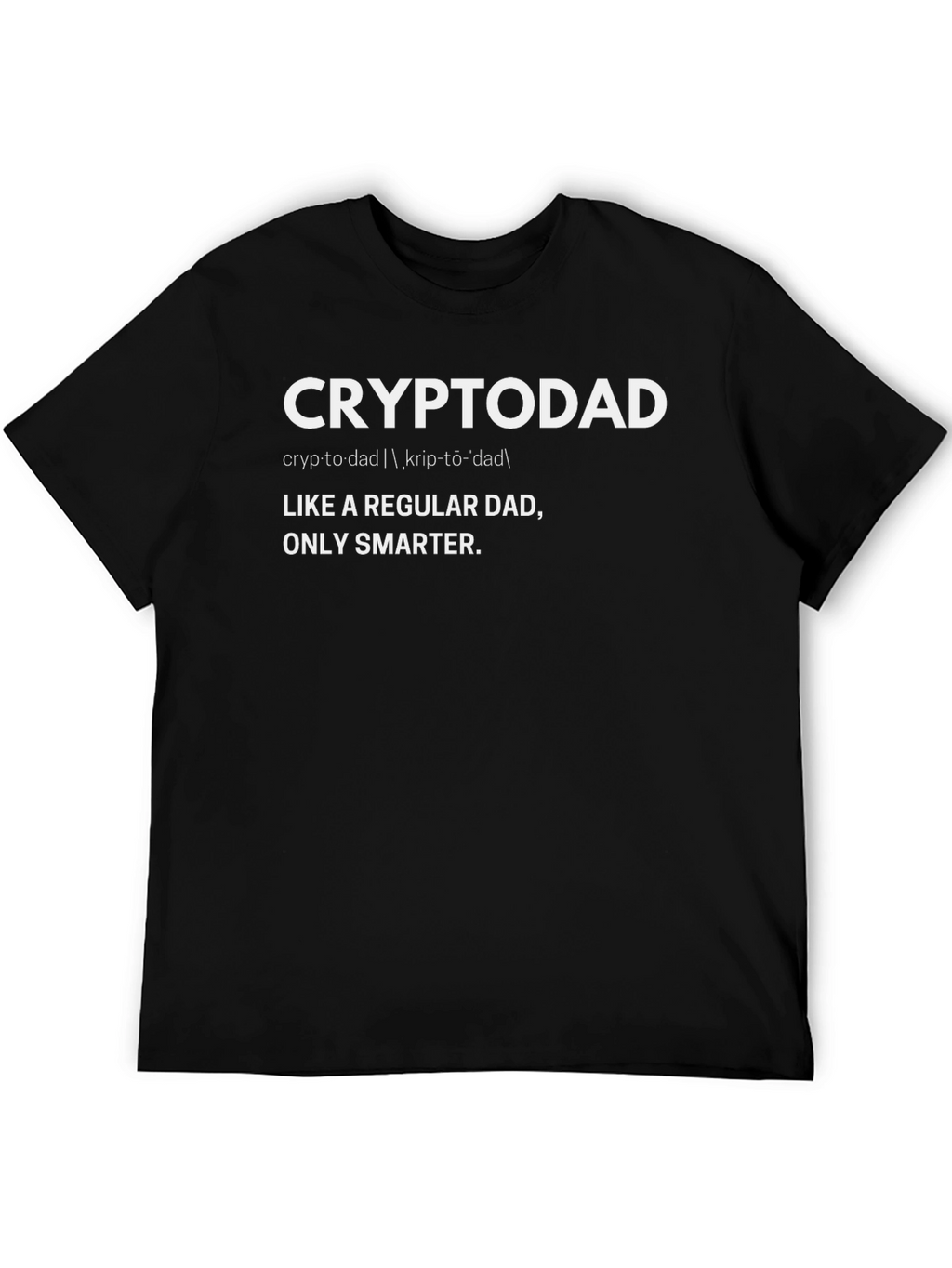 Cryptodad Graphic T-Shirt - For Crypto Enthusiast Dads