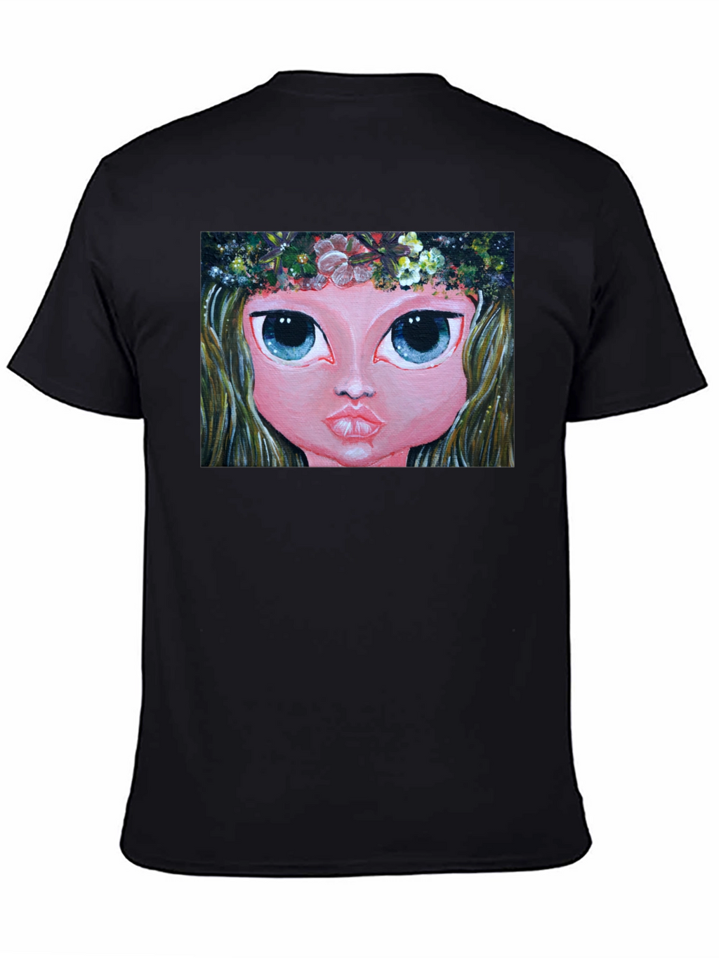 Whimsical Girl Art Tee