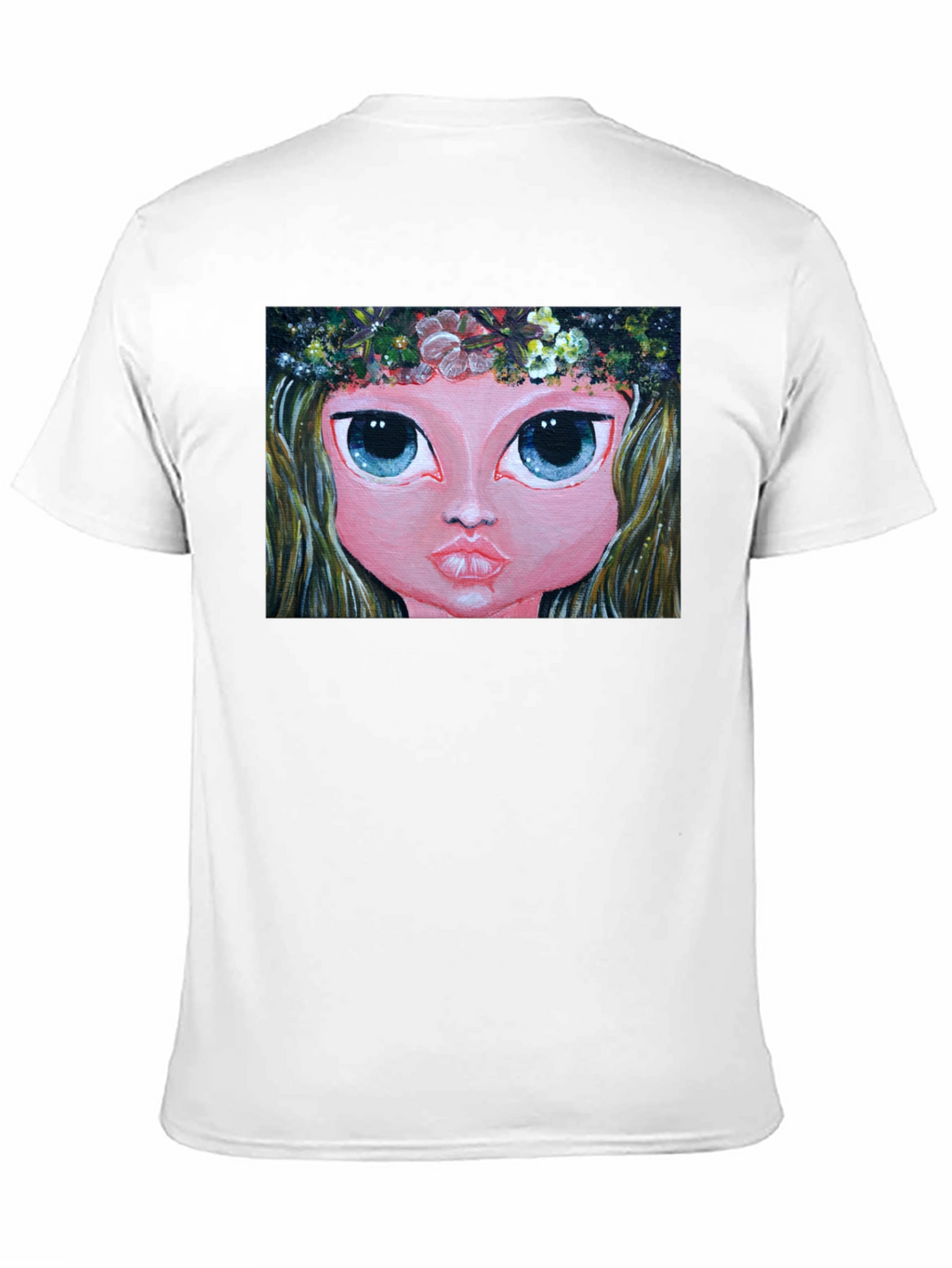 Whimsical Girl Art Tee