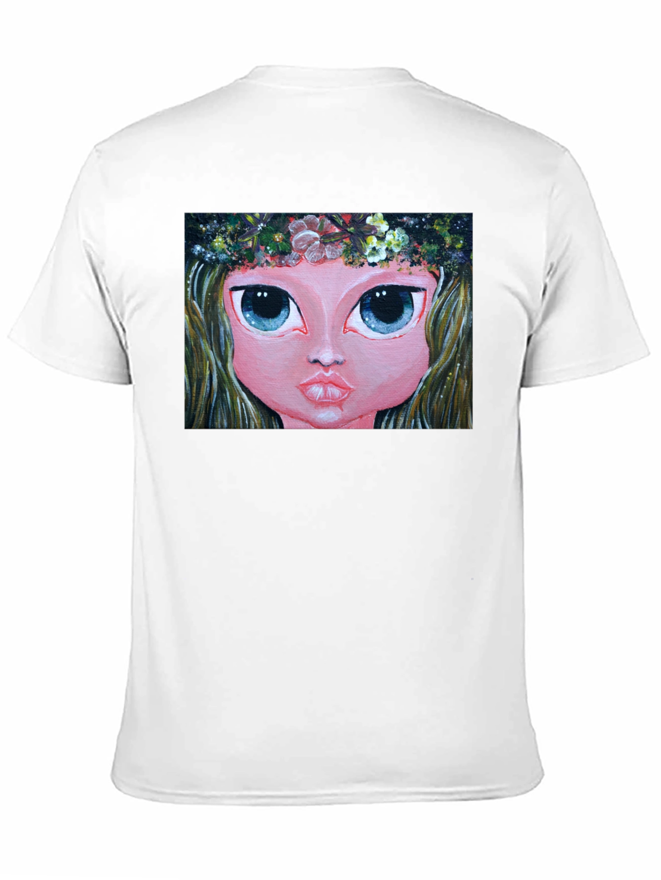 Whimsical Girl Art Tee