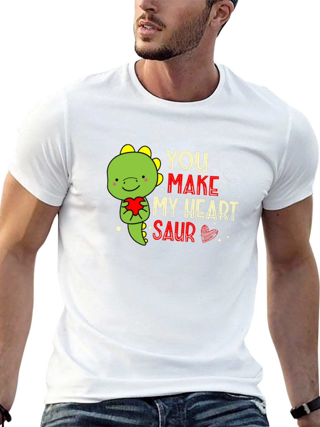 You Make My Heart Saur T-Shirt