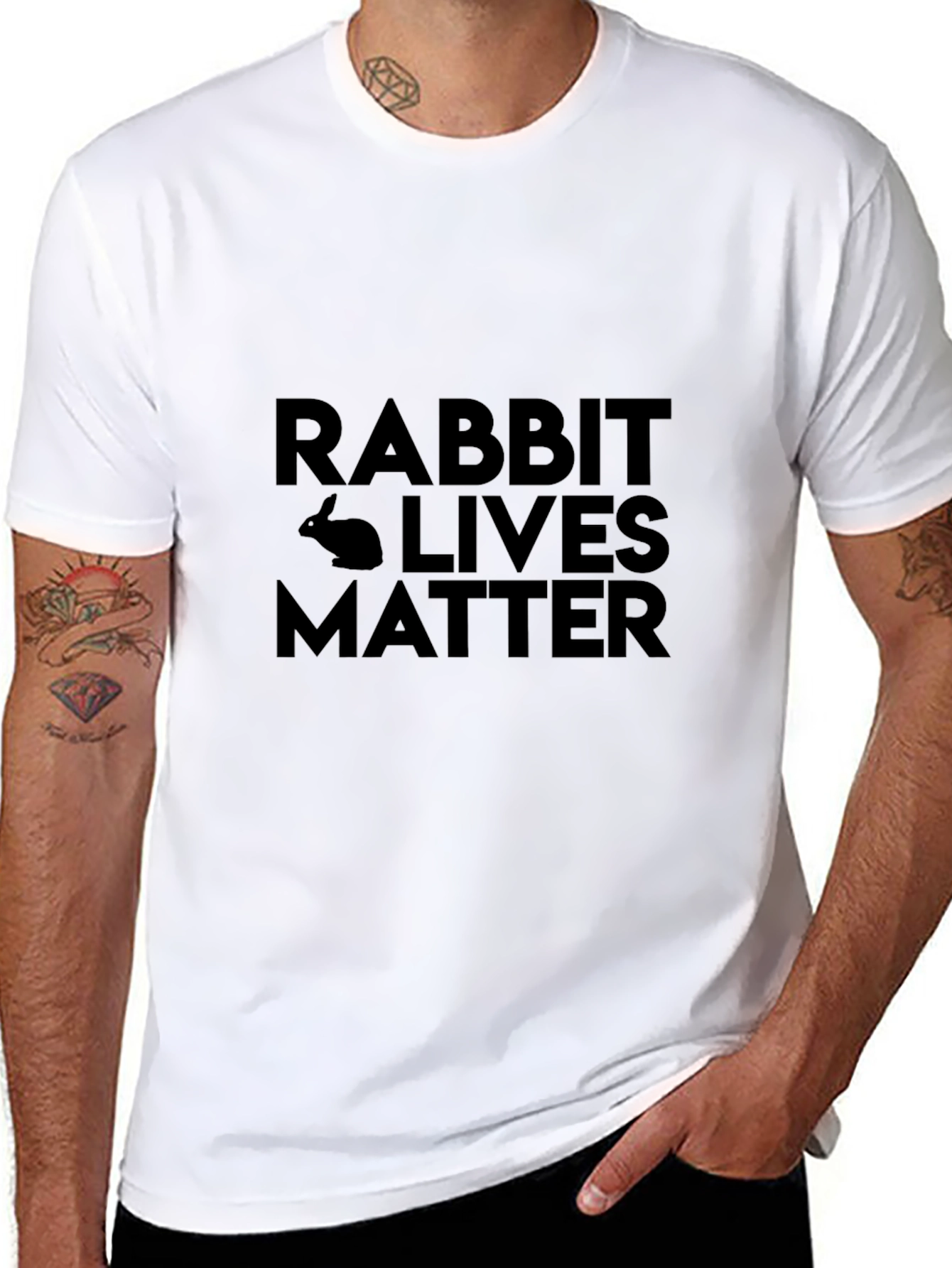 Rabbit Lives Matter Graphic Tee