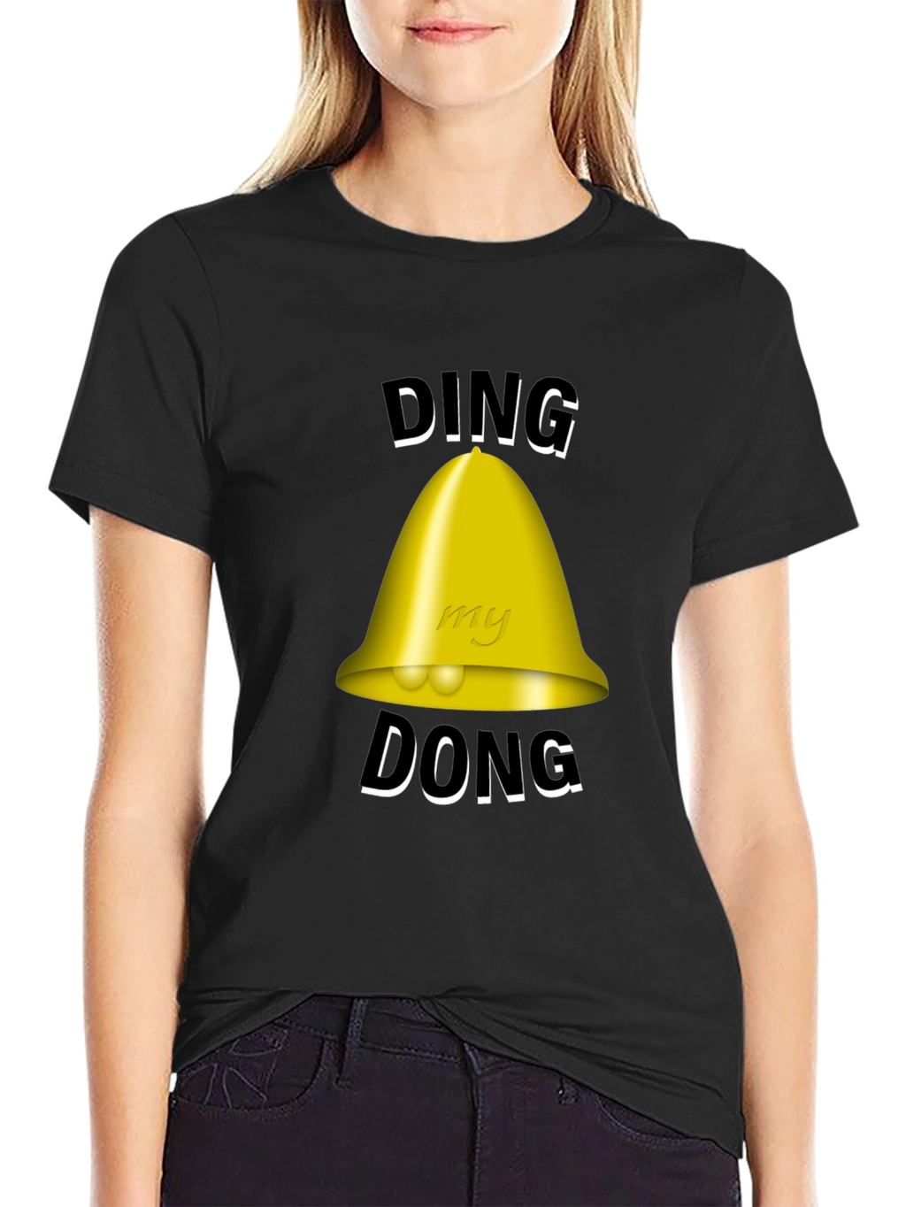 Ding Dong Bell T-Shirt - Novelty Humor Tee