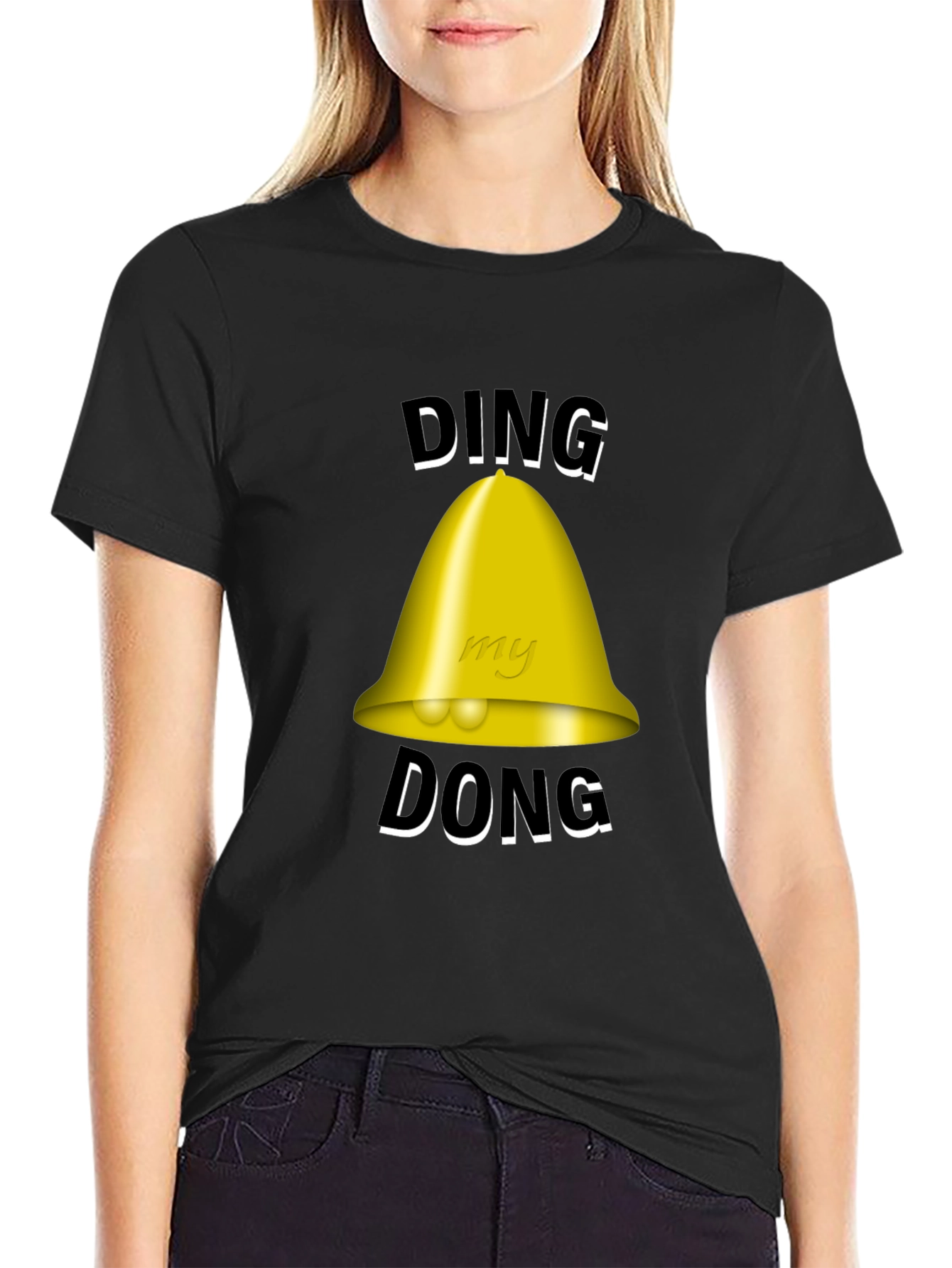 Ding Dong Bell T-Shirt - Novelty Humor Tee